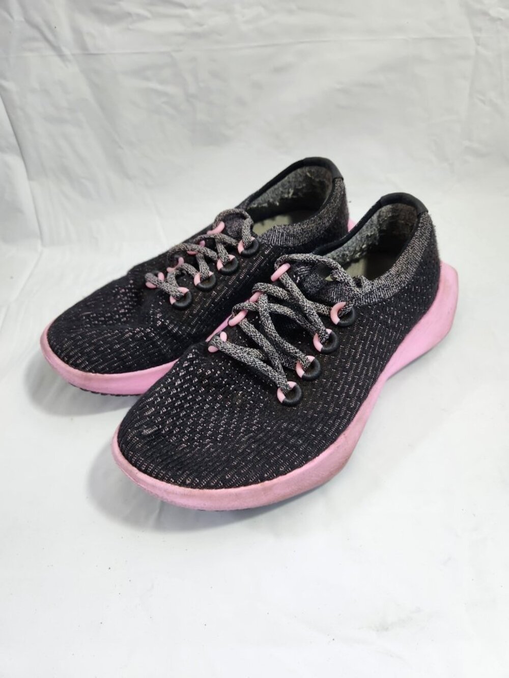 Allbirds Tree Dasher 2 Running Knit Shoes Women Size 8.5 Athletic Sporty Black